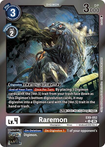 Raremon [EX9-052] (Limited Foil) [Versus Monsters] | Devastation Store