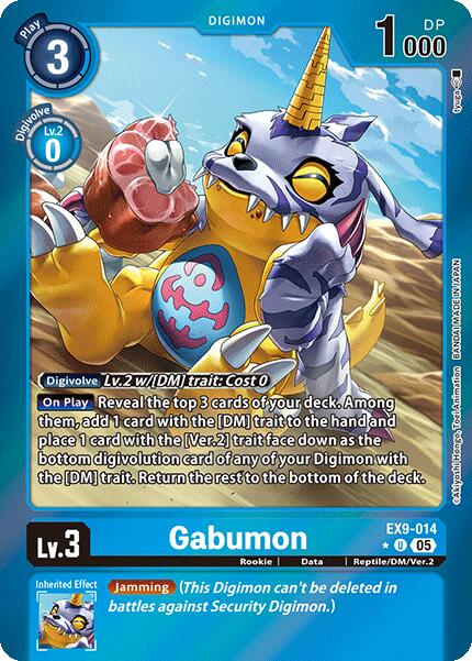 Gabumon [EX9-014] (Limited Foil) [Versus Monsters] | Devastation Store
