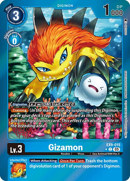 Gizamon [EX9-015] (Limited Foil) [Versus Monsters] | Devastation Store