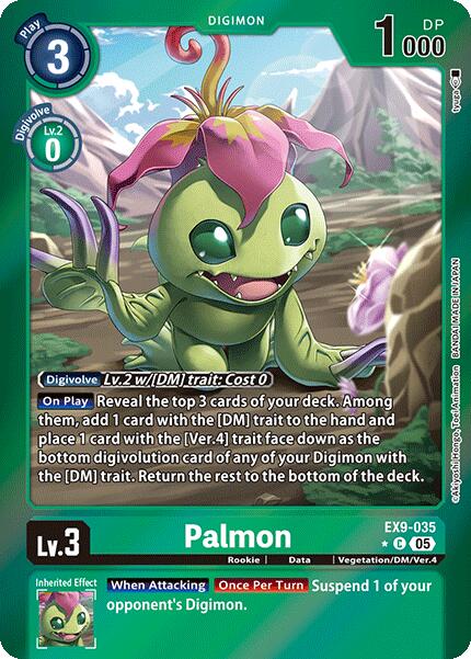 Palmon [EX9-035] (Limited Foil) [Versus Monsters] | Devastation Store