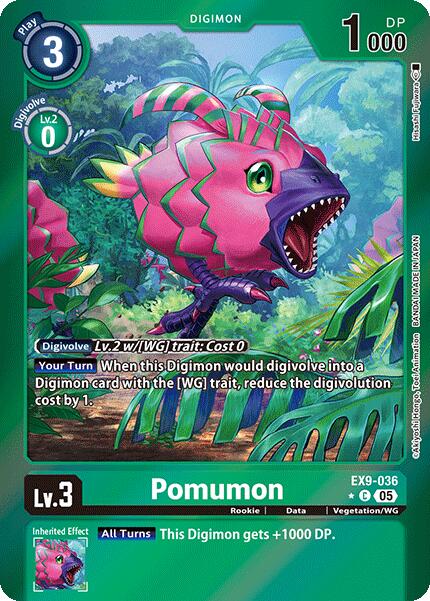 Pomumon [EX9-036] (Limited Foil) [Versus Monsters] | Devastation Store