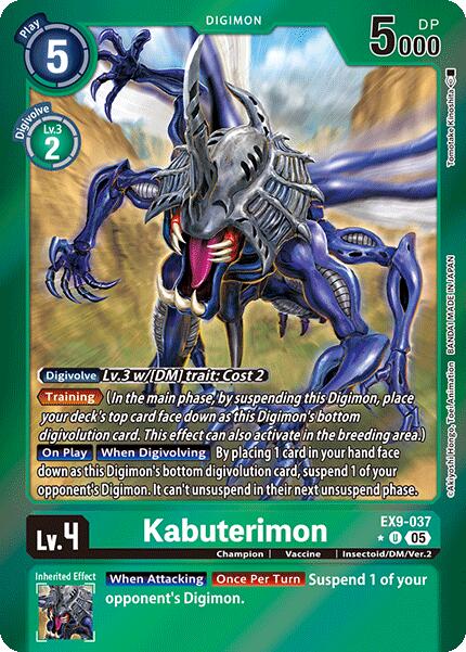 Kabuterimon [EX9-037] (Limited Foil) [Versus Monsters] | Devastation Store