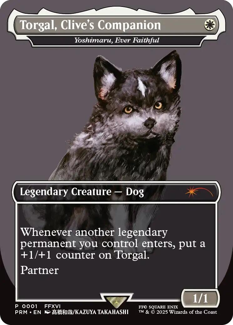 Torgal, Clive's Companion - Yoshimaru, Ever Faithful (MagicCon: Las Vegas 2025) [MagicFest 2025] | Devastation Store