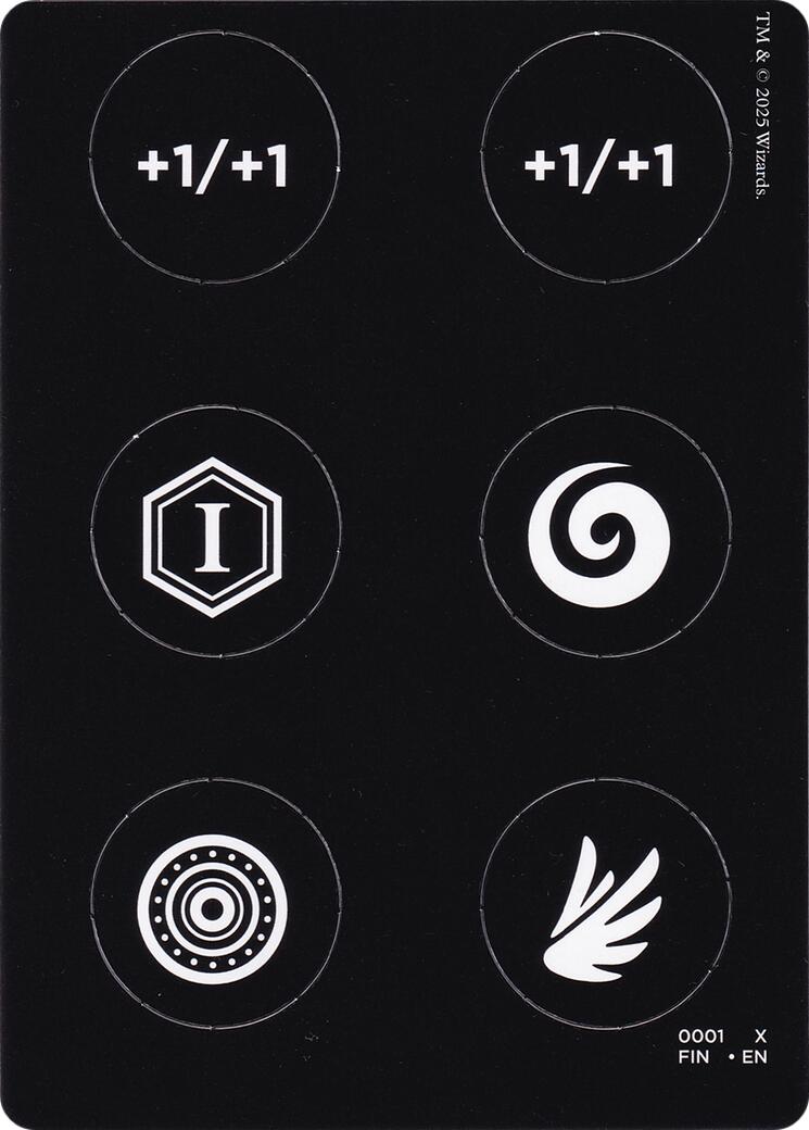 Punch Card Token (0001 // 0002) [FINAL FANTASY Tokens] | Devastation Store