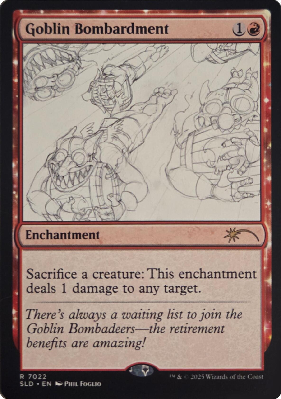 Goblin Bombardment (7022) [Secret Lair Drop Series] | Devastation Store