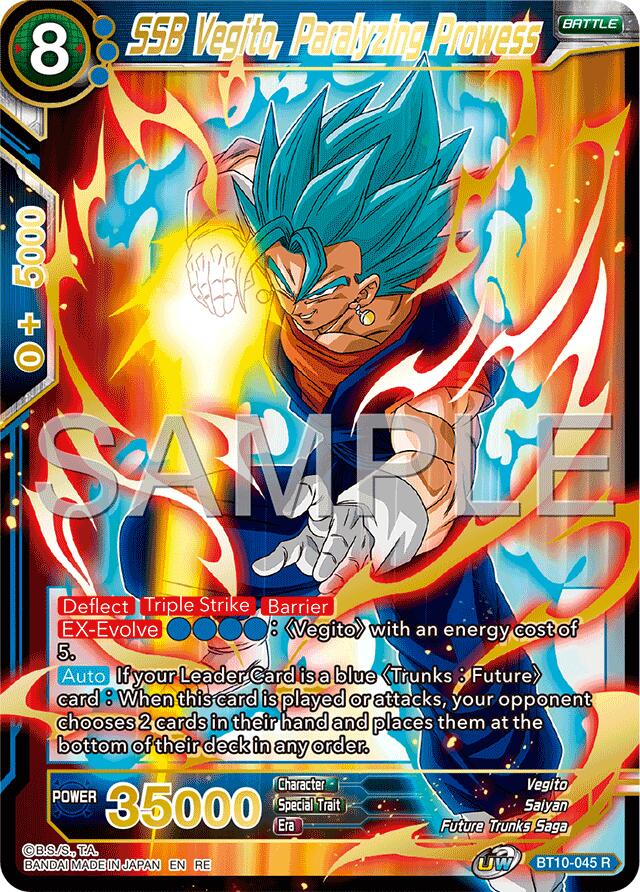 SSB Vegito, Paralyzing Prowess (Reprint) (BT10-045) [Premium Anniversary Box 2025] | Devastation Store