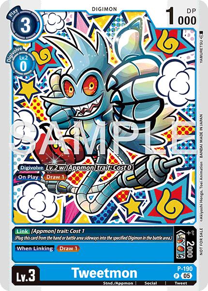 Tweetmon [P-190] (Store Tournament 2025 Vol.3 Participation Pack) [Promotion Cards] | Devastation Store