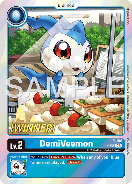 DemiVeemon [P-188] (Store Tournament 2025 Vol.3 Winner Pack) [Promotion Cards] | Devastation Store