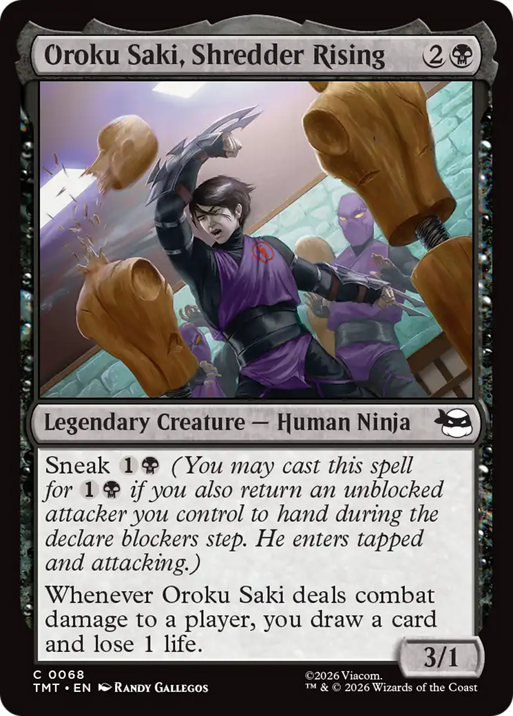 Oroku Saki, Shredder Rising [Teenage Mutant Ninja Turtles] | Devastation Store