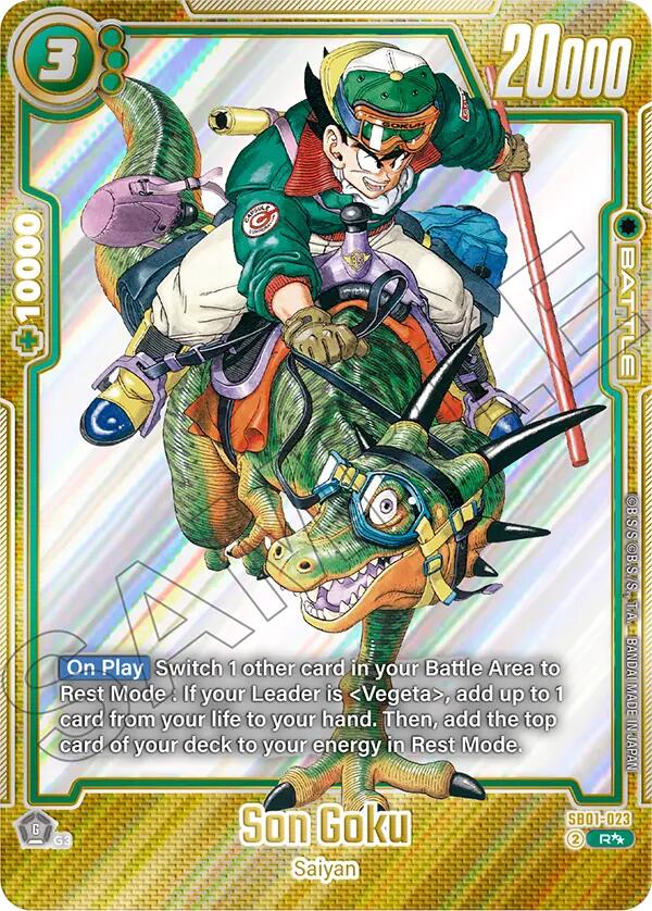 Son Goku (SB01-023) (Super Alternate Art) [Manga Booster 01] | Devastation Store