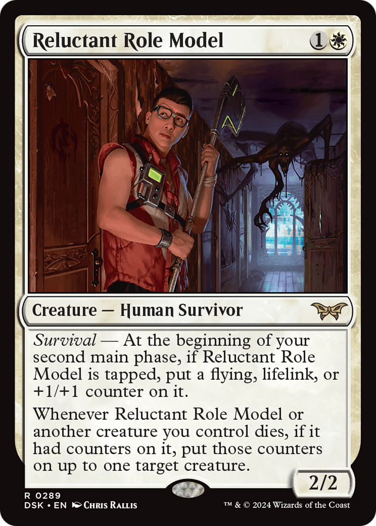 Reluctant Role Model (0289) [Duskmourn: House of Horror] | Devastation Store