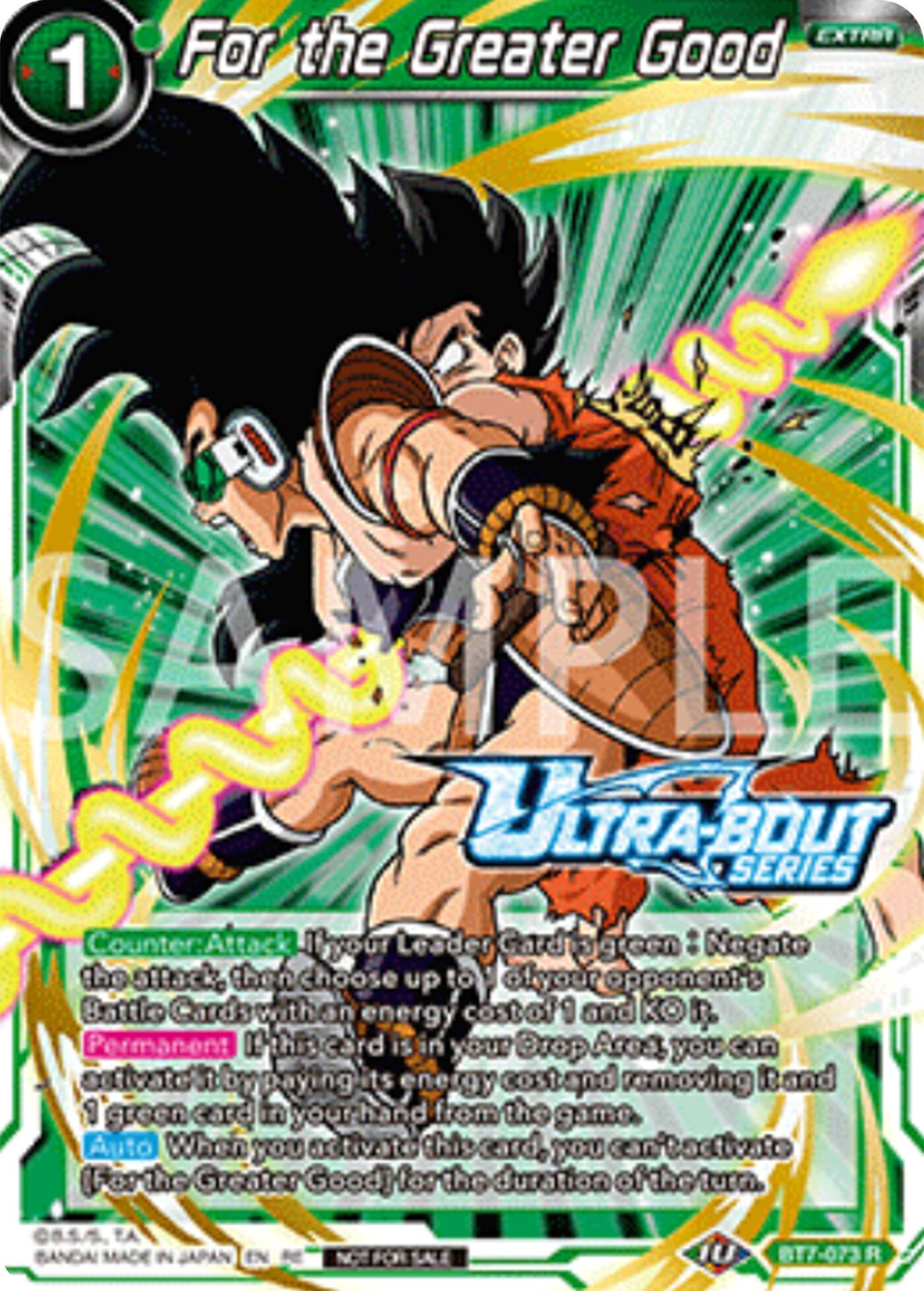 For the Greater Good (Event Pack 17) (BT7-073) [Promotion Cards] | Devastation Store