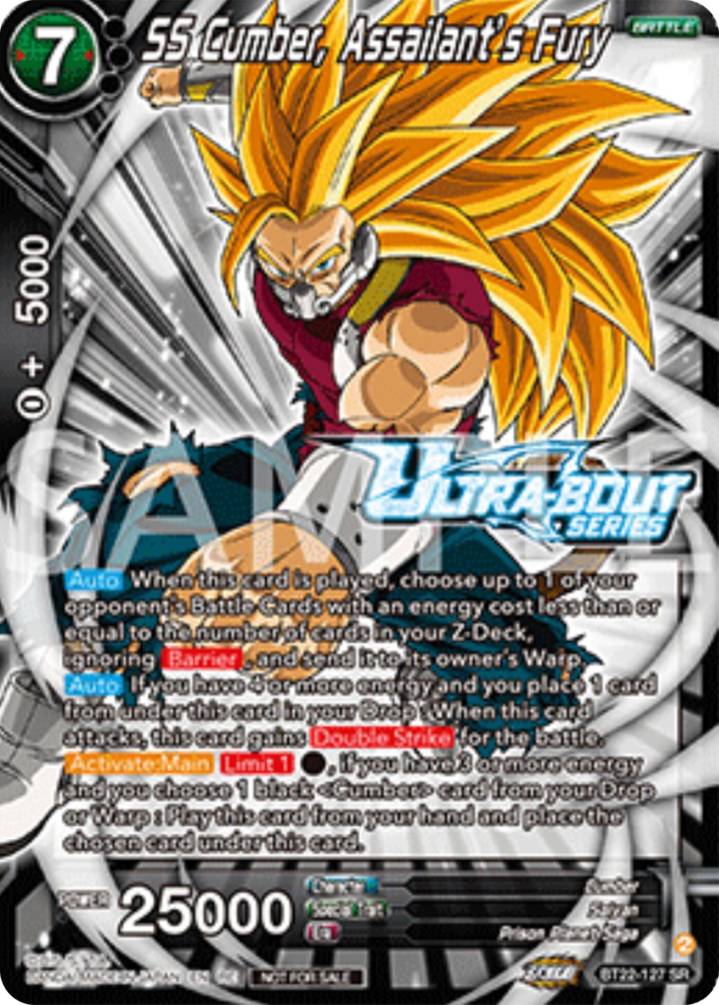 SS Cumber, Assailant's Fury (Event Pack 17) (BT22-127) [Promotion Cards] | Devastation Store