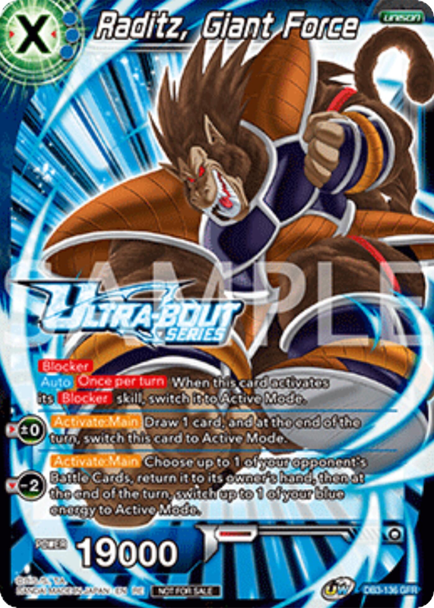 Raditz, Giant Force (Event Pack 17) (DB3-136) [Promotion Cards] | Devastation Store