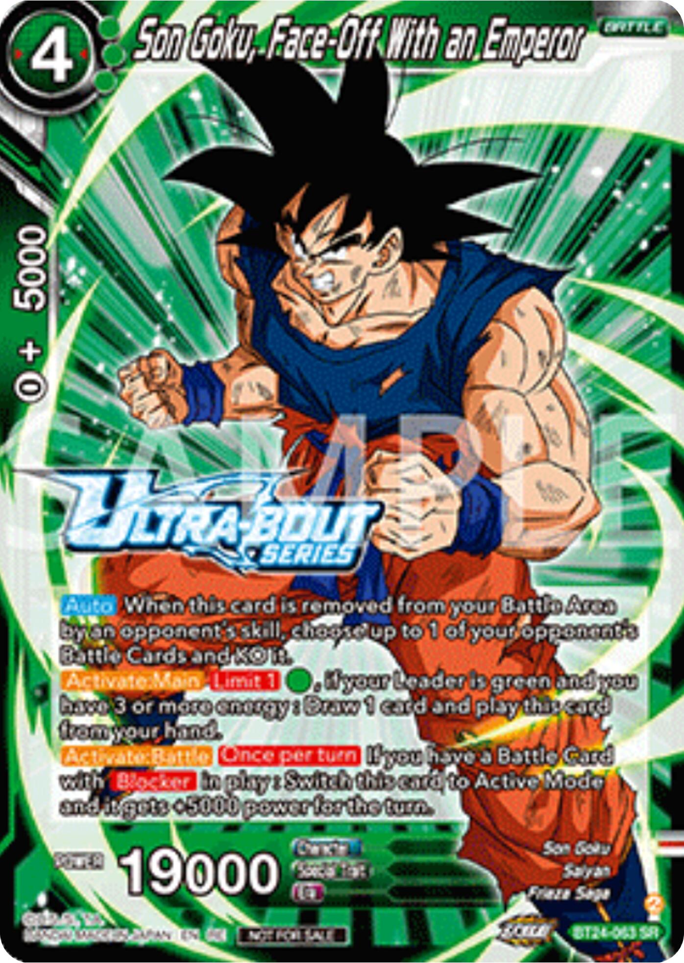 Son Goku, Face-Off With an Emperor (Event Pack 17) (BT24-063) [Promotion Cards] | Devastation Store