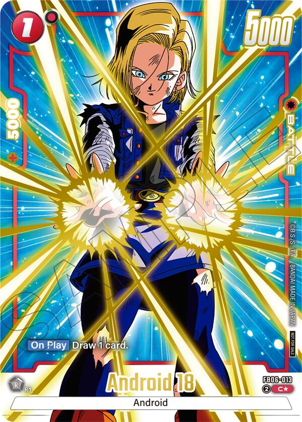Android 18 (Limited Pack 02) (Alternate Art) [Fusion World Tournament Cards] | Devastation Store