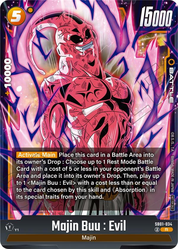 Majin Buu : Evil (Limited Pack 02) [Fusion World Tournament Cards] - Devastation Store | Devastation Store