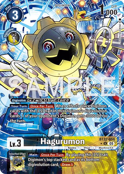 Hagurumon [BT22-054] (Box Topper) [Cyber Eden] | Devastation Store