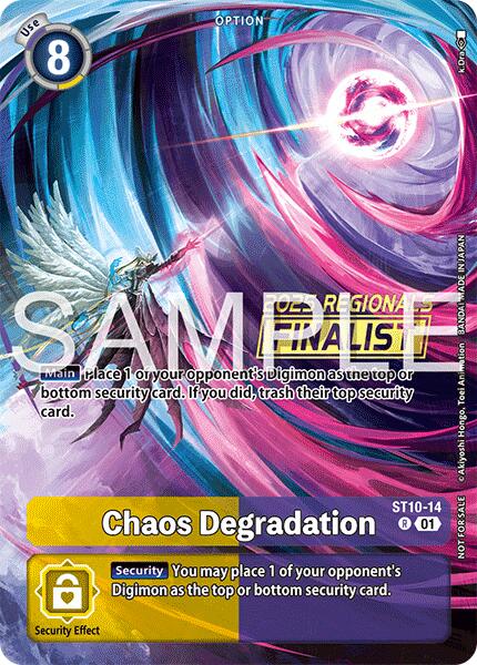 Chaos Degradation [ST10-14] (Regionals 25-26 Season 2 Finalist) [Starter Deck: Parallel World Tactician] | Devastation Store
