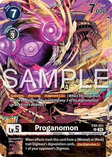 Proganomon [EX8-051] (Regionals 25-26 Season 2 Participant) [Chain of Liberation] | Devastation Store