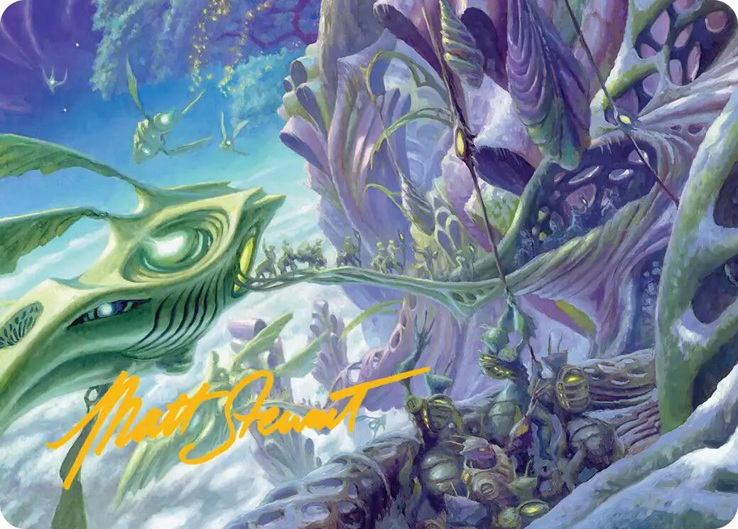 Loading Zone Art Card (Gold-Stamped Signature) [Edge of Eternities Art Series] | Devastation Store