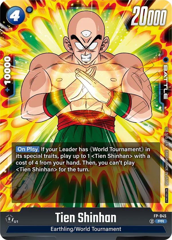 Tien Shinhan (FP-045) (Tournament Pack 07) [Fusion World Tournament Cards] | Devastation Store