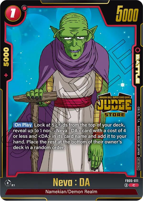 Neva : DA (Judge Pack (Store Judge 04) [Fusion World Tournament Cards] | Devastation Store
