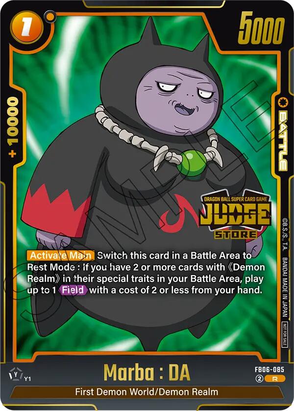 Marba : DA (Judge Pack 04 - Store Judge) [Fusion World Tournament Cards] | Devastation Store