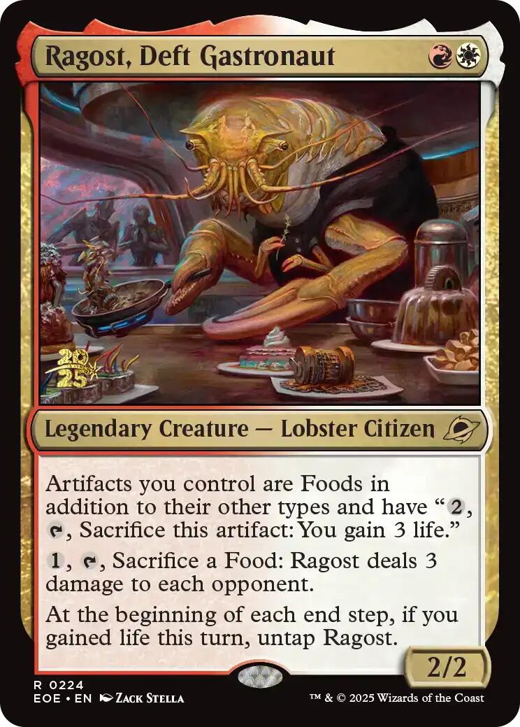 Ragost, Deft Gastronaut [Edge of Eternities Prerelease Promos] | Devastation Store