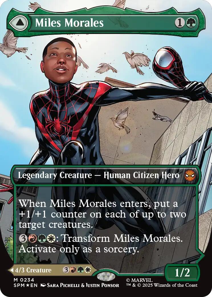 Miles Morales (0234) (Borderless) [Marvel's Spider-Man] | Devastation Store