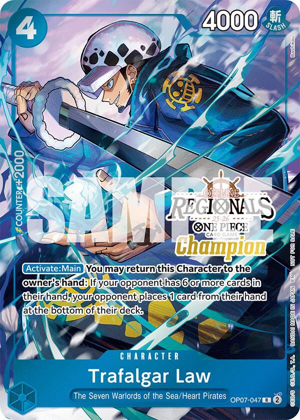 Trafalgar Law (Offline Regional Champion Card Set 2025 Vol.2) [One Piece Promotion Cards] | Devastation Store