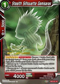 Stealth Silhouette Gamisaras (Divine Multiverse Draft Tournament) (DB2-021) [Tournament Promotion Cards] | Devastation Store