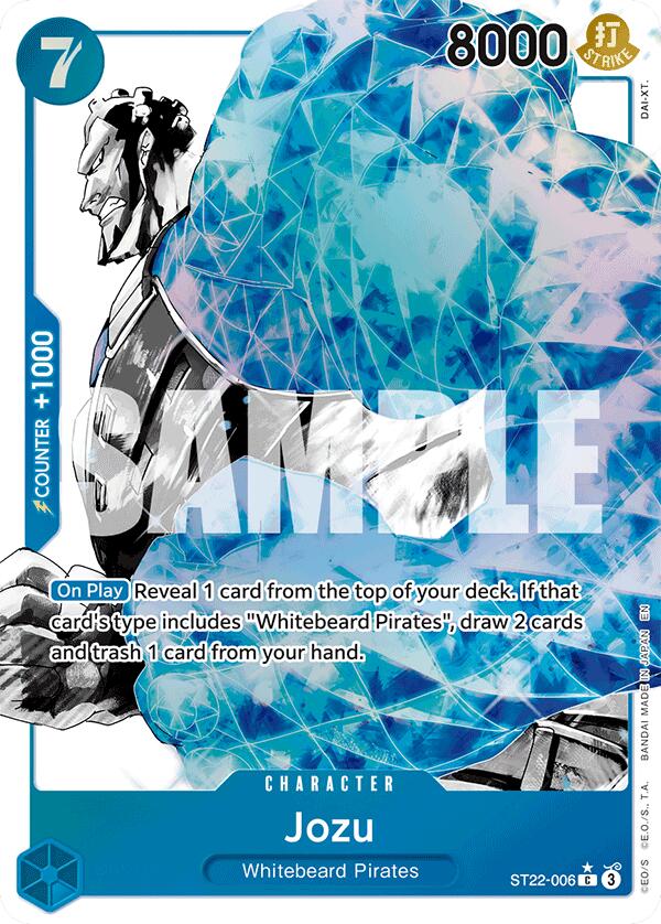 Jozu (Parallel) [Starter Deck: Ace & Newgate] | Devastation Store