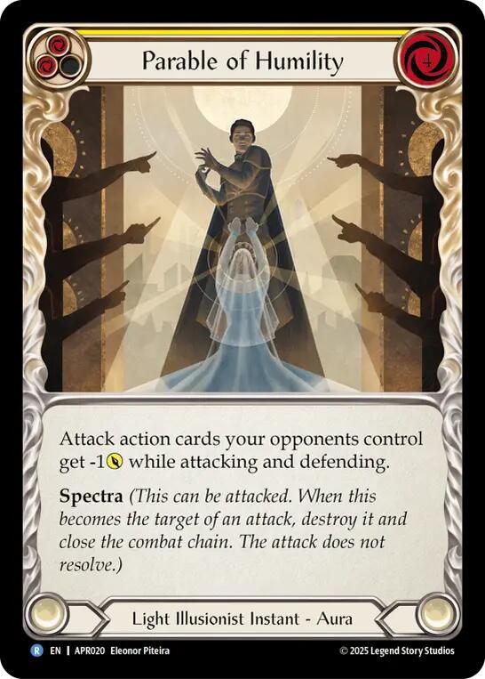 Parable of Humility [APR020] (Armory Deck: Legends Prism) | Devastation Store