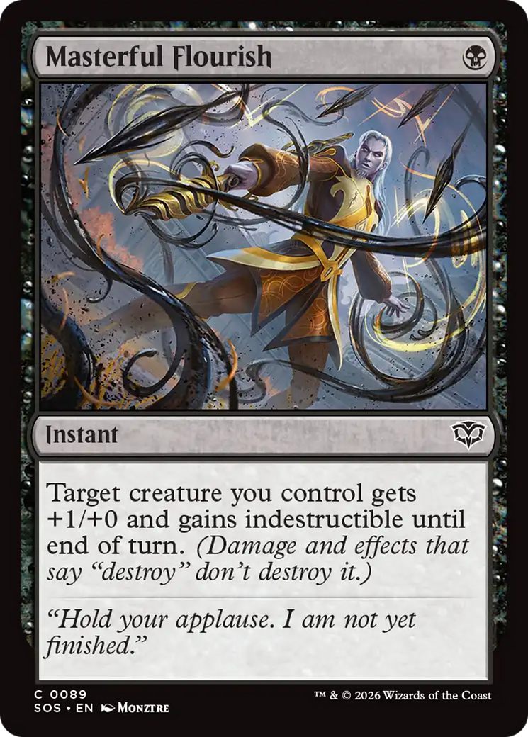 Masterful Flourish [Secrets of Strixhaven] | Devastation Store