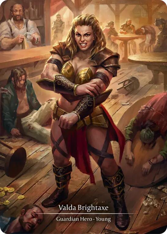 Valda Brightaxe (Marvel) [MPG002] (Mastery Pack Guardian)  Cold Foil | Devastation Store