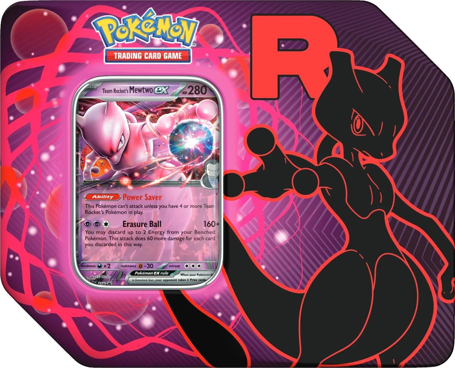 Team Rocket Tin (Team Rocket's Mewtwo ex) ES | Devastation Store