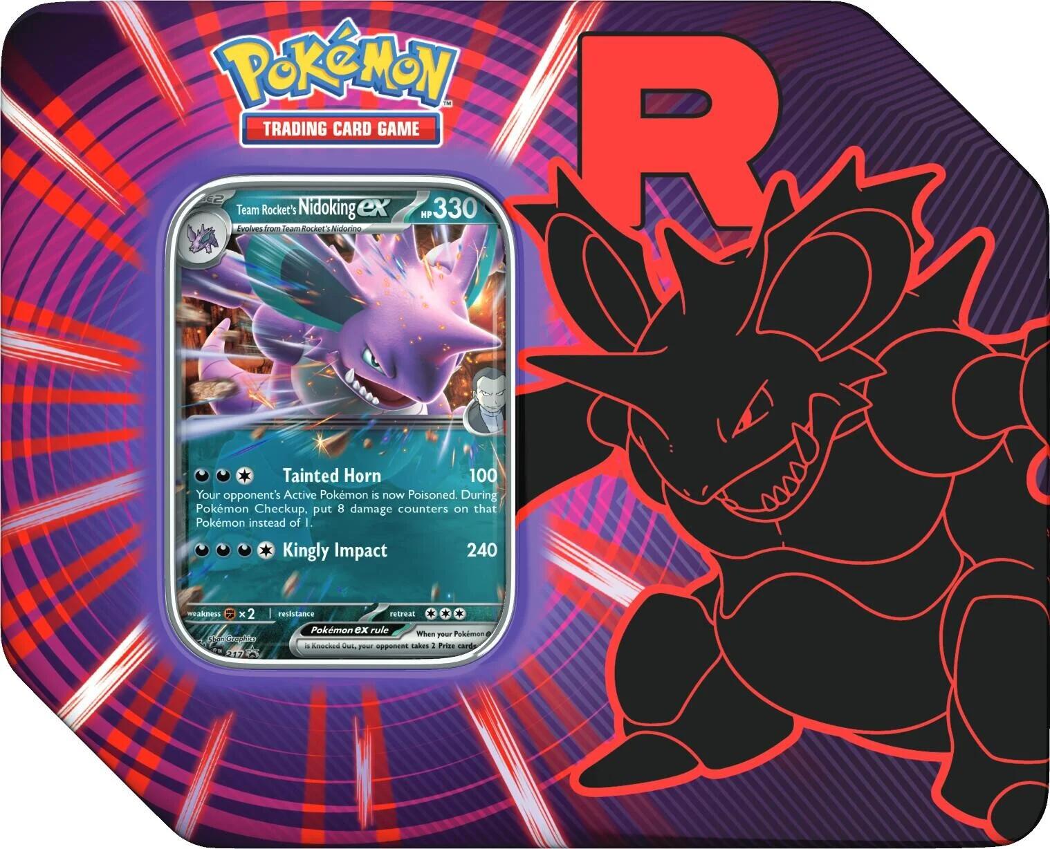Team Rocket Tin (Team Rocket's Nidoking ex) ES | Devastation Store