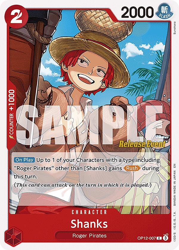 Shanks [Legacy of the Master Release Event Cards] | Devastation Store