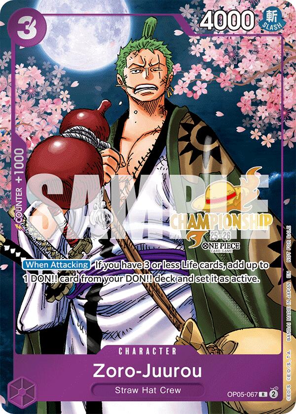 Zoro-Juurou (CS 25-26 Event Pack) [One Piece Promotion Cards] | Devastation Store