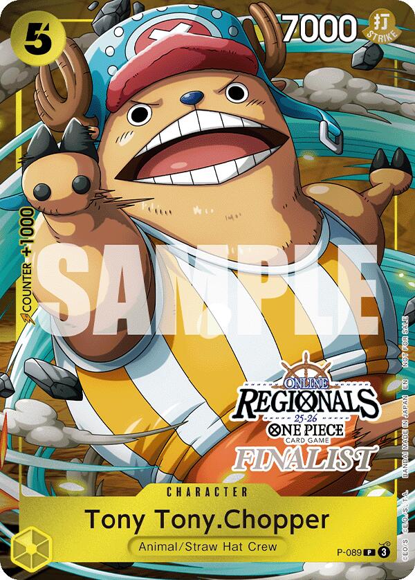 Tony Tony.Chopper (Online Regional Finalist Card Set 2025 Vol.2) [One Piece Promotion Cards] | Devastation Store