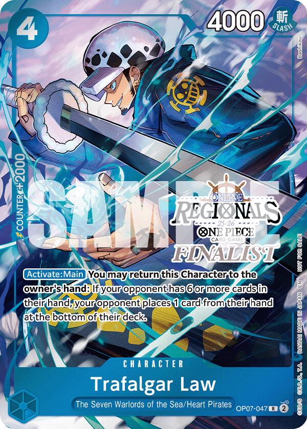 Trafalgar Law (Online Regional Finalist Card Set 2025 Vol.2) [One Piece Promotion Cards] | Devastation Store