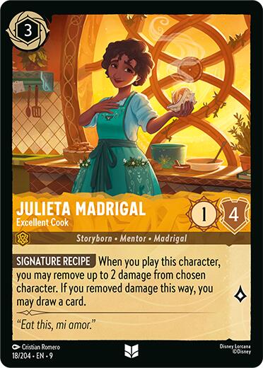 Julieta Madrigal - Excellent Cook (18/204) [Fabled] | Devastation Store