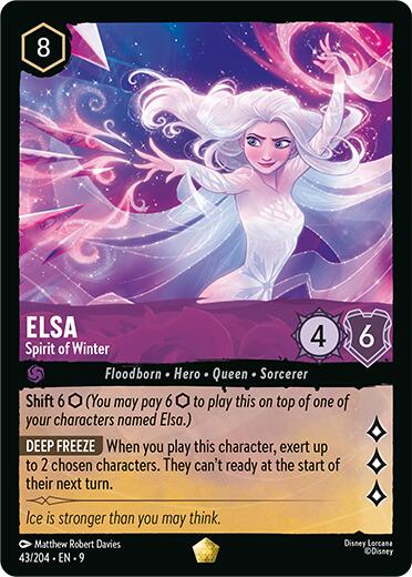 Elsa - Spirit of Winter (43/204) [Fabled] | Devastation Store