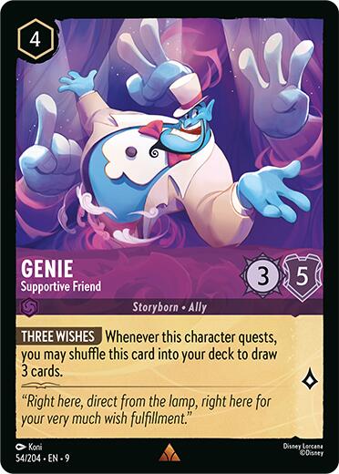 Genie - Supportive Friend (54/204) [Fabled] | Devastation Store