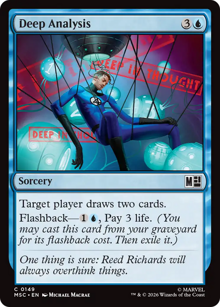 Deep Analysis (Surge Foil) [Marvel Super Heroes Commander] | Devastation Store