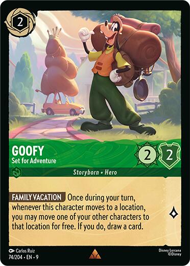 Goofy - Set for Adventure (74/204) [Fabled] | Devastation Store