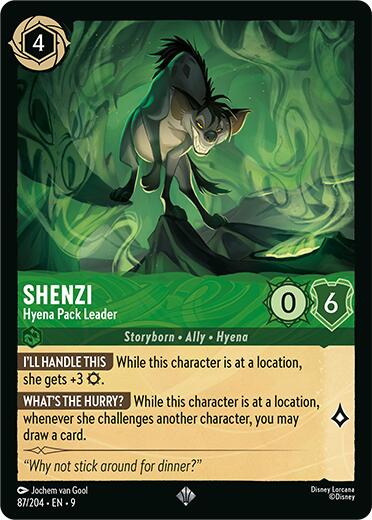 Shenzi - Hyena Pack Leader (87/204) [Fabled] | Devastation Store