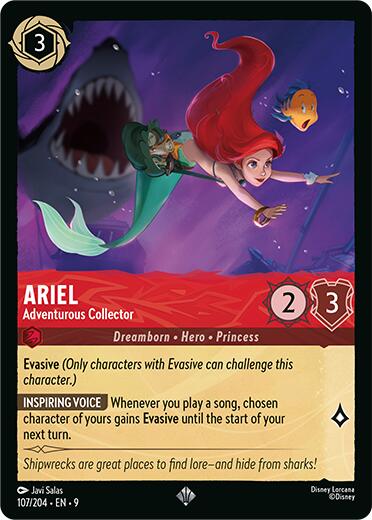 Ariel - Adventurous Collector (107/204) [Fabled] | Devastation Store