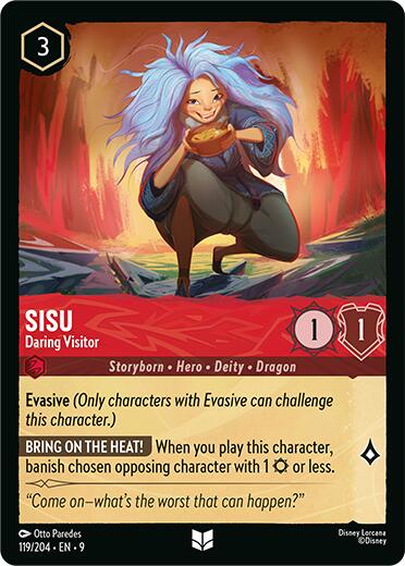 Sisu - Daring Visitor (119/204) [Fabled] | Devastation Store